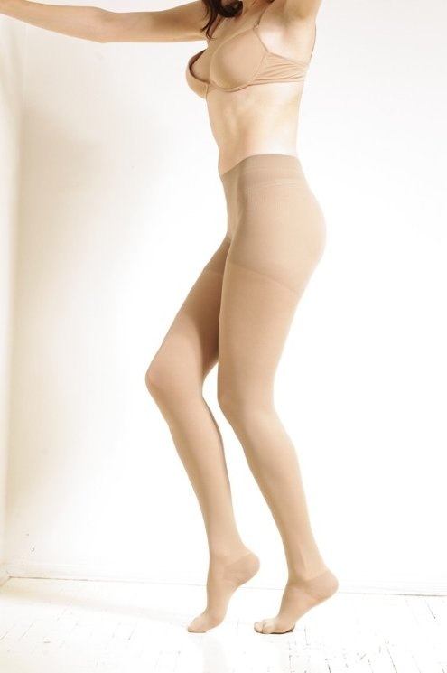 Elestra колготы компрессионные с открытым носком, с хлопком (18-21 mm Hg), арт. 8140