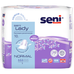 SENI LADY Урологические прокладки для женщин, Normal, 10шт., SE-095-NO10-RU1