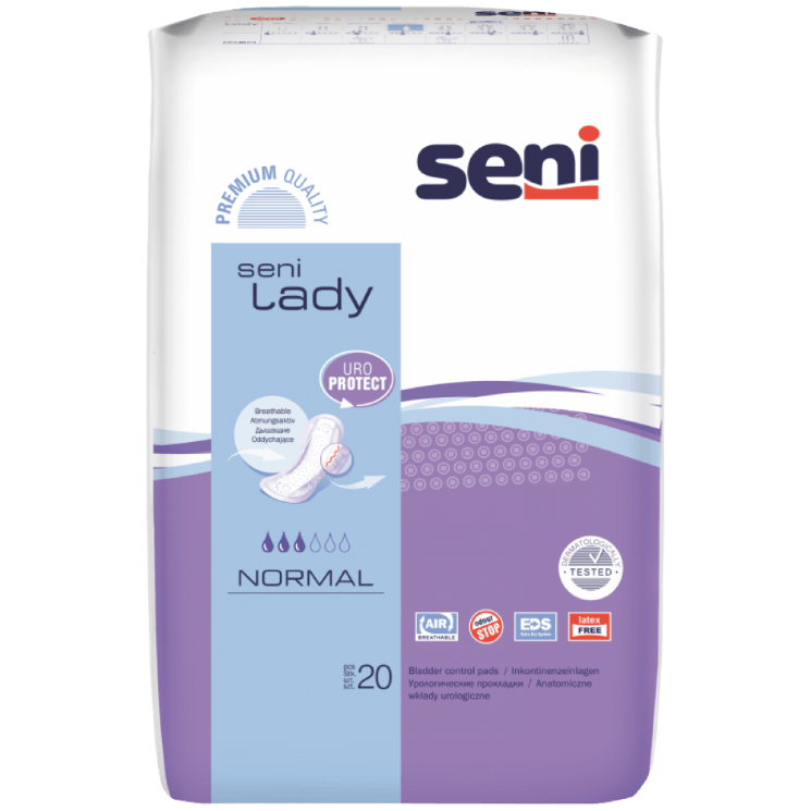 SENI LADY Урологические прокладки для женщин, Normal, 20шт., SE-095-NO20-RU5