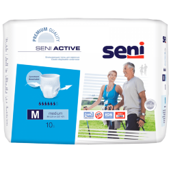 SENI ACTIVE Впитывающие трусы Medium, 10шт., SE-096-ME10-RU1