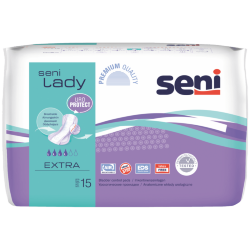 SENI LADY Урологические прокладки для женщин, Extra,15шт., SE-095-EX15-RU5