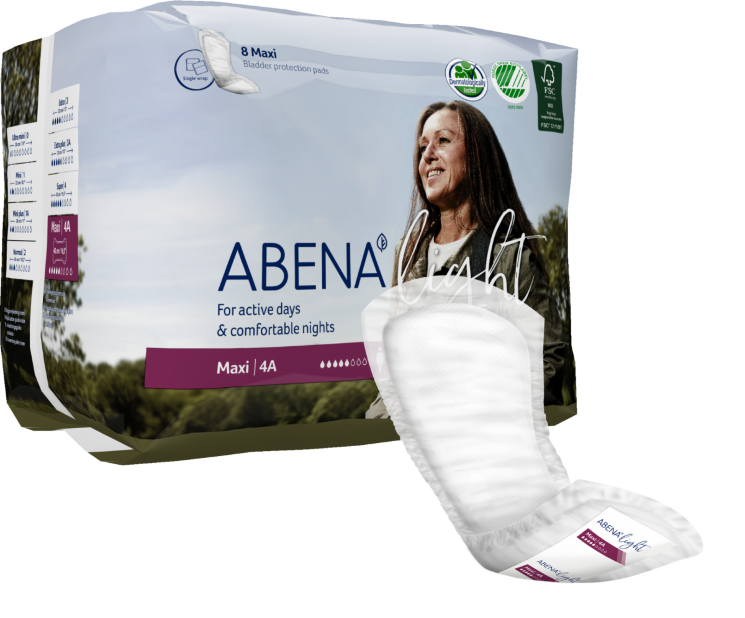 Abena Light, 1000005437. Прокладки урологические, Maxi 4A*, 8шт.