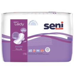 SENI LADY Урологические прокладки для женщин, Plus,15шт., SE-095-PL15-RU5