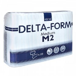 Abena Delta-Form, 308862. Эконом - Подгузник для взрослых (Delta-Form M2 №20), 20 шт.