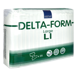 Abena Delta-Form, 308811. Эконом - Подгузник для взрослых (Delta-Form L1 №25), 25 шт.