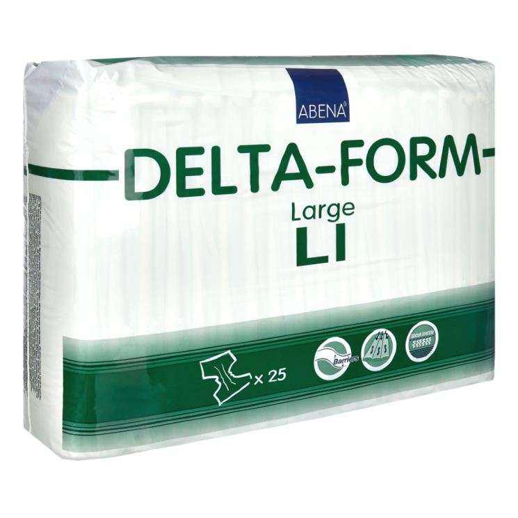 Abena Delta-Form, 308811. Эконом - Подгузник для взрослых (Delta-Form L1 №25), 25 шт.