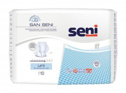 SAN SENI Подгузники анатомические Uni, 10шт., SE-093-UN10-004