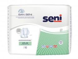 SAN SENI Подгузники анатомические Plus, 10шт., SE-093-PL10-001