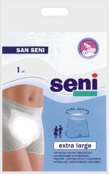 SAN SENI Эластичные фиксирующие трусики Extra Large, 1шт., SE-092-XL01-RU1
