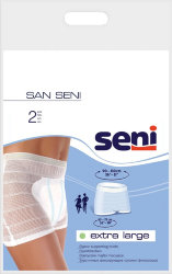 SAN SENI Эластичные фиксирующие трусики Extra Large, 2шт., SE-092-XL02-004