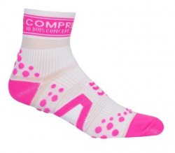 Носки Compressport - V2 RUN HI белые