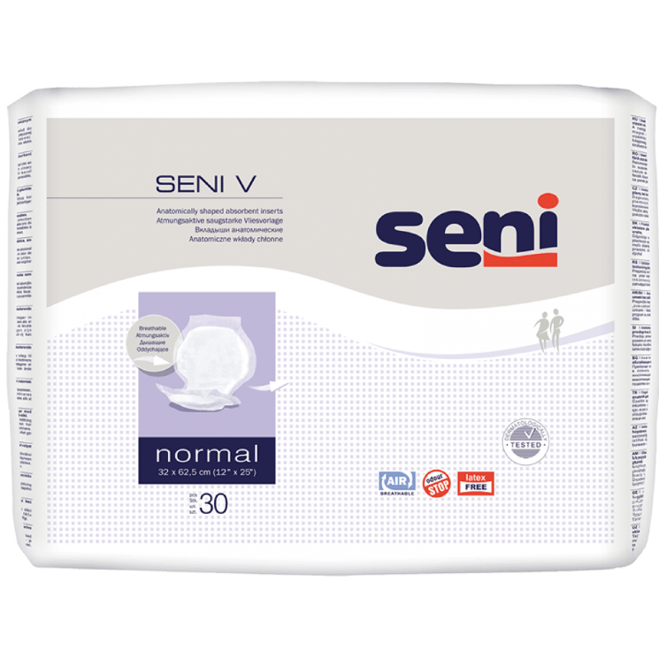 SENI V Впитывающие вкладыши Normal (32x55), 30шт., SE-093-NO30-003
