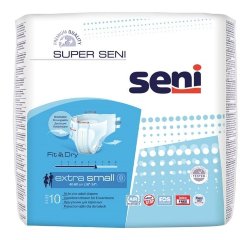 SUPER SENI Подгузники для взрослых Extra Small, 10 шт., SE-094-XS10-1RU