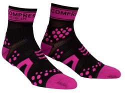 Носки Compressport - V2 RUN HI Черные