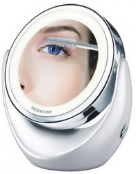 Gezatone Зеркало косметическое с 5-ти кратным увеличением и подсветкой LM110, 1301203
