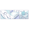 SENI SOFT NORMAL Пеленки гигиенические, 60 x 60 см, 10 шт., SE-091-SN10-J02