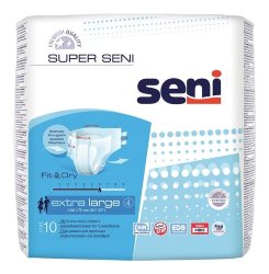 SUPER SENI Подгузники для взрослых Extra Large, 10 шт., SE-094-XL10-JA1