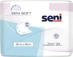 SENI SOFT Пеленки гигиенические, 60 x 60 см, 30 шт., SE-091-S030-J02