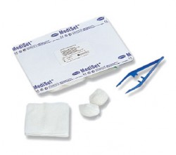 Hartmann MediSet®, 478910. Набор для обработки ран (пинцет, 8 салфеток, 2х шариков), 1 шт.