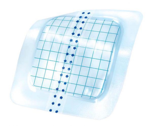 Hartmann HydroTac® transparent comfort, 685922. Гидрогелевая повязка с клеящимся рантом для фиксации, 10 x 20 см, 10 шт.