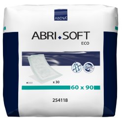 Abena Abri-Soft, 254118. Впитывающие пеленки 60x90 (Eco), 30 шт.