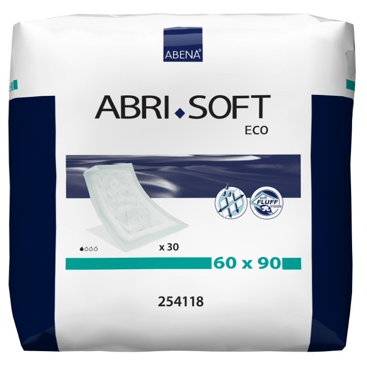 Abena Abri-Soft, 254118. Впитывающие пеленки 60x90 (Eco), 30 шт.