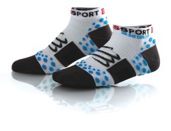 Носки Compressport - RUN LO Белые