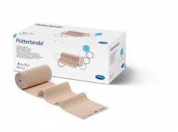 Hartmann Putterbinde®, 931814. Среднерастяжимый эластичный бинт, 8 см х 5 м, 10 шт.
