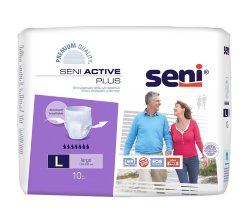 SENI ACTIVE Plus Впитывающие трусы Large, 10шт., SE-096-LA10-R02