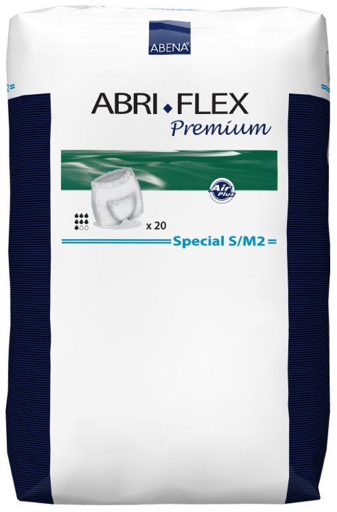 Abena Abri-Flex, 41073. Подгузник-трусики (Special S/M2), 20 шт.