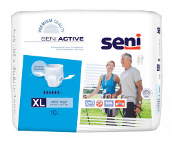 SENI ACTIVE Впитывающие трусы Exstra Large, 10шт., SE-096-XL10-RU1
