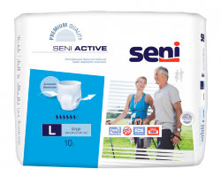 SENI ACTIVE Впитывающие трусы Large, 10шт., SE-096-LA10-RU1